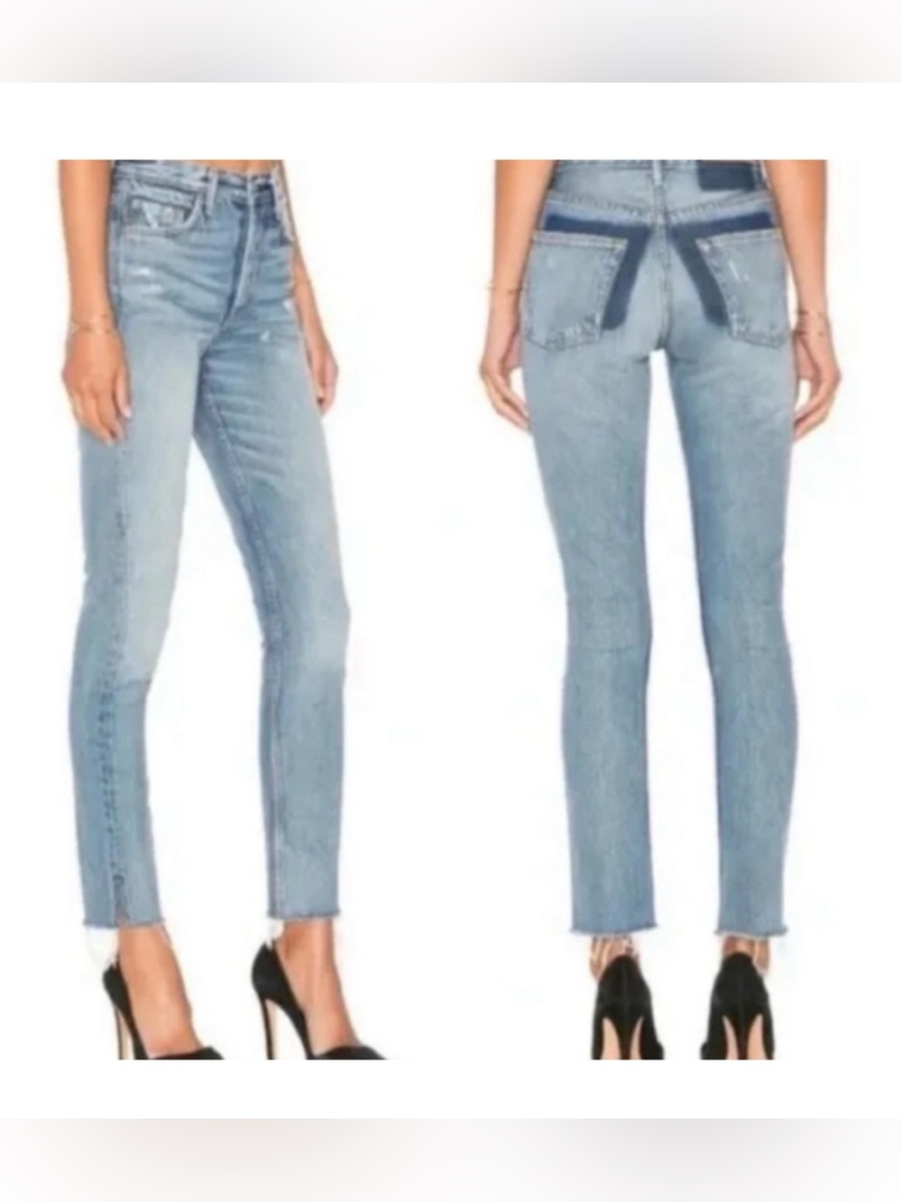 GRLFRND Karolina High-Rise Skinny Jeans